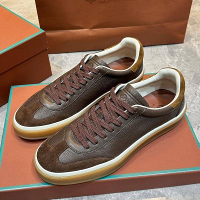 Мужские кроссовки Loro Piana Tennis Walk - Brown