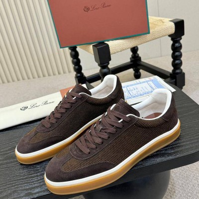 Мужские кроссовки Loro Piana Tennis Walk - Brown