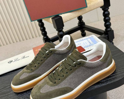 Мужские кроссовки Loro Piana Tennis Walk - Green