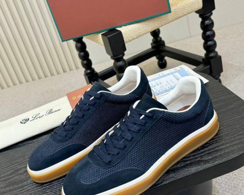 Мужские кроссовки Loro Piana Tennis Walk - Navy