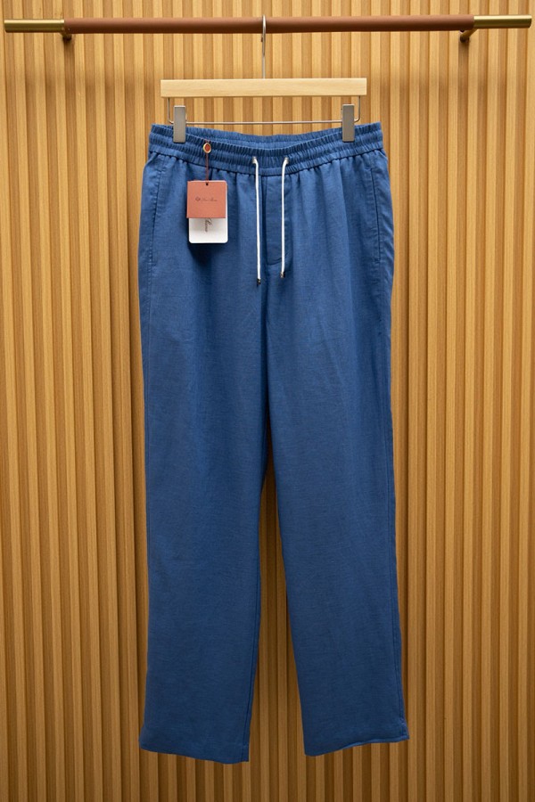 Мужские льняные штаны Loro Piana Premium Мужские льняные штаны Loro Piana Premium