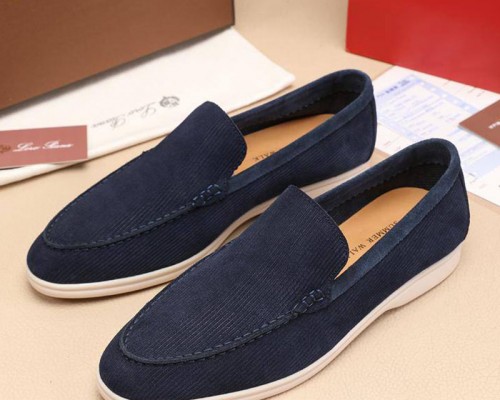 Мужские лоферы Loro Piana Summer Walk - Blue