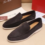 Мужские лоферы Loro Piana Summer Walk - Brown