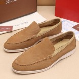 Мужские лоферы Loro Piana Summer Walk - Brown
