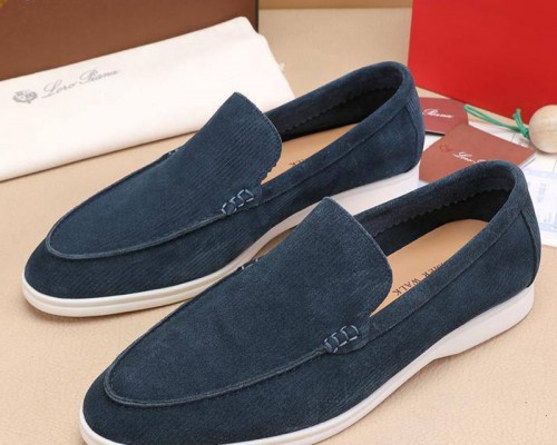 Мужские лоферы Loro Piana Summer Walk - Green