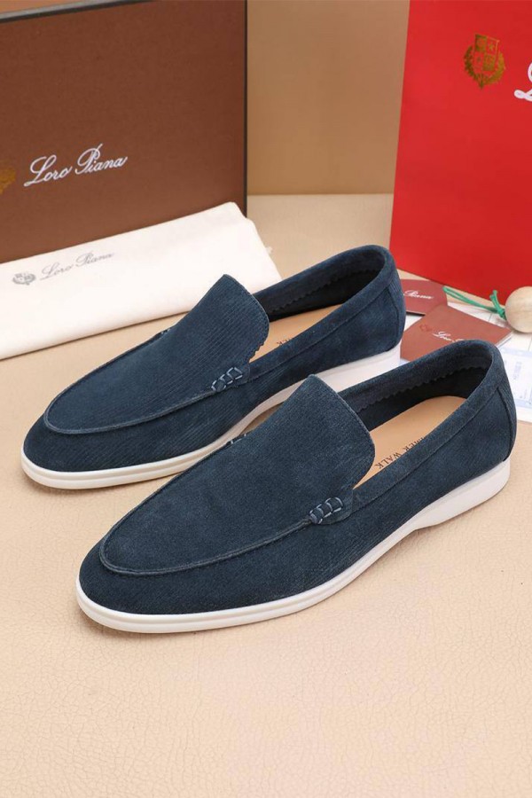 Мужские лоферы Loro Piana Summer Walk - Green