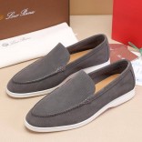Мужские лоферы Loro Piana Summer Walk - Grey