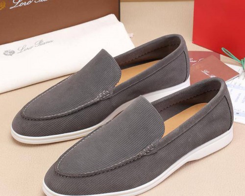 Мужские лоферы Loro Piana Summer Walk - Grey
