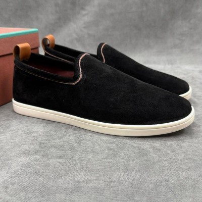 Мужские лоферы Loro Piana Venice Walk - Black