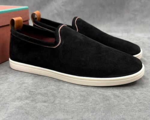 Мужские лоферы Loro Piana Venice Walk - Black