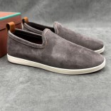 Мужские лоферы Loro Piana Venice Walk - Grey