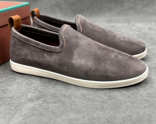 Мужские лоферы Loro Piana Venice Walk - Grey