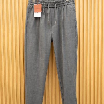 Мужские серые штаны Loro Piana Premium