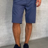 Мужские шорты Loro Piana синего цвета