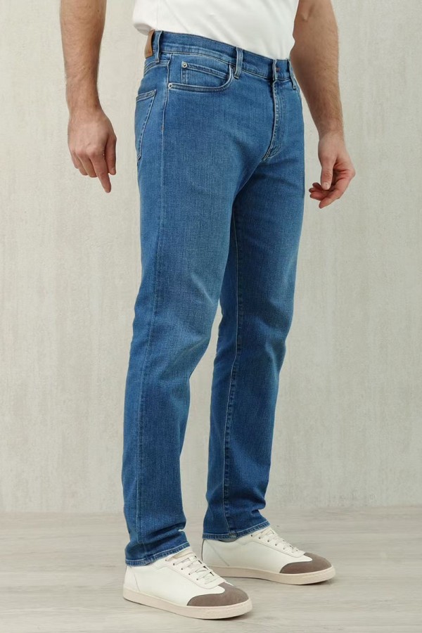 Мужские синие джинсы Loro Piana Premium