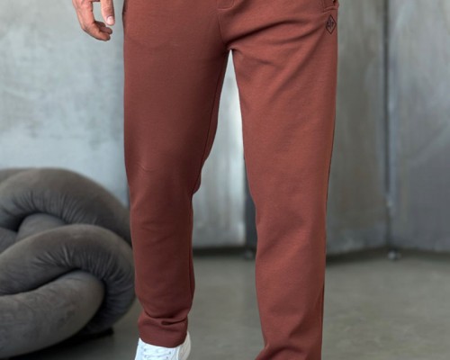 Мужские спортивные штаны Loro Piana monogram - Brown