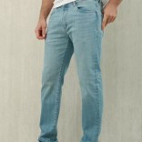 Мужские светло-синие джинсы Loro Piana Premium
