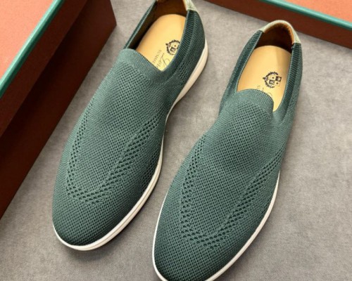 Мужские текстильные лоферы Loro Piana