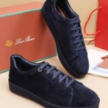 Мужские замшевые кроссовки Loro Piana