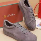 Мужские замшевые кроссовки Loro Piana