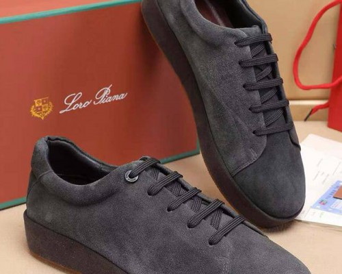 Мужские замшевые кроссовки Loro Piana