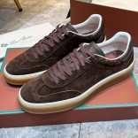 Мужские замшевые кроссовки Loro Piana Tennis Walk