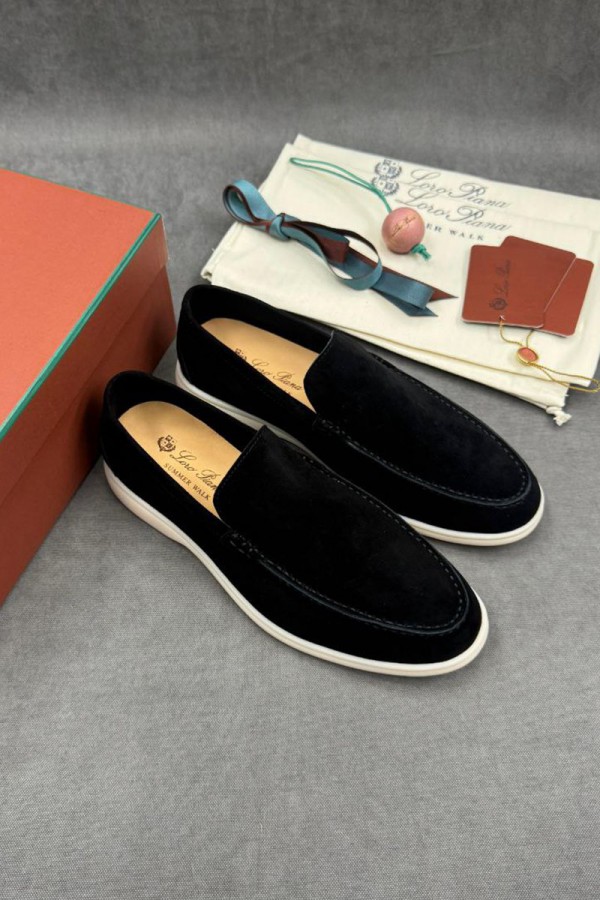 Мужские замшевые лоферы Loro Piana Мужские замшевые лоферы Loro Piana