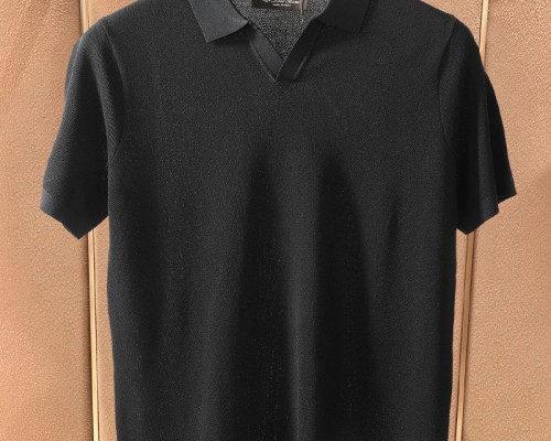 Мужское поло Loro Piana premium - Black