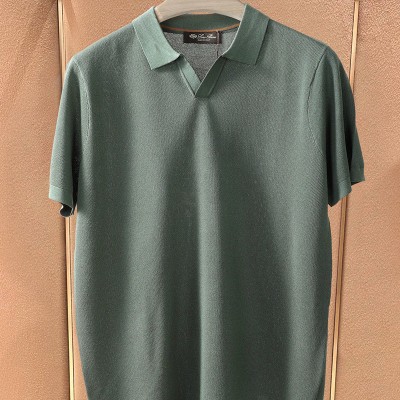 Мужское поло Loro Piana premium - Green