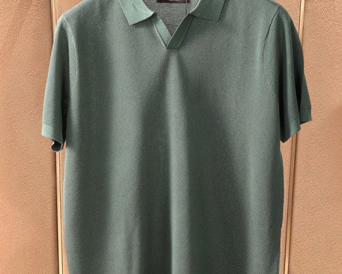 Мужское поло Loro Piana premium - Green