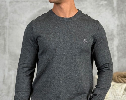 Мужской серый джемпер Loro Piana