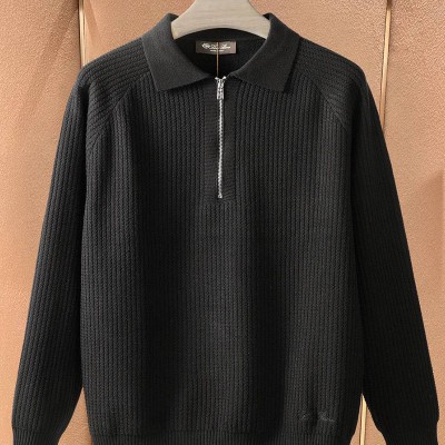 Мужской свитер Loro Piana premium - Black