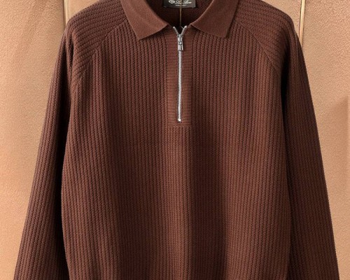 Мужской свитер Loro Piana premium - Brown