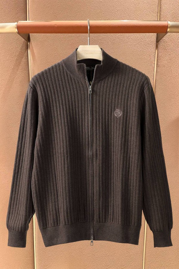 Мужской свитер Loro Piana premium - Brown