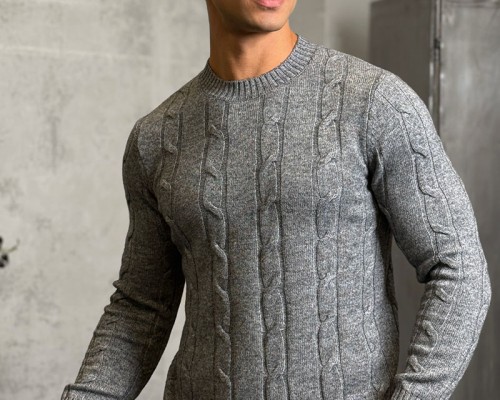 Мужской свитер Loro Piana premium - Dark Grey