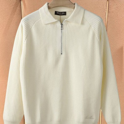 Мужской свитер Loro Piana premium - White
