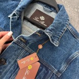 Женская джинсовая куртка Loro Piana premium - Blue