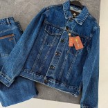 Женская джинсовая куртка Loro Piana premium - Blue