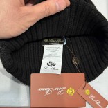 Шапка Loro Piana premium logo-embroidered - Black