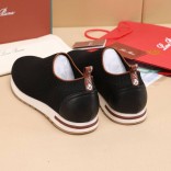 Мужские текстильные кроссовки Loro Piana Lp Flexy Active - Black