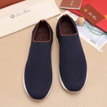 Мужские текстильные кроссовки Loro Piana Lp Flexy Active - Navy