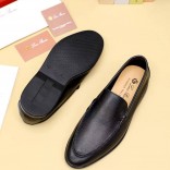 Мужские кожаные лоферы Loro Piana Summer Walk - Black