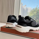 Женские кожаные кроссовки Loro Piana Premium - Black