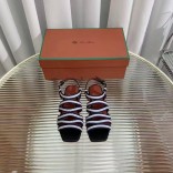 Женские кожаные сандалии Loro Piana Premium