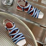 Женские кожаные сандалии Loro Piana Premium