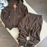 Женский вельветовый костюм Loro Piana Premium