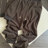 Женский вельветовый костюм Loro Piana Premium