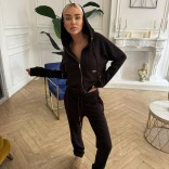 Женский вельветовый костюм Loro Piana Premium