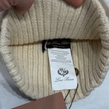 Шапка Loro Piana premium logo-embroidered - Beige