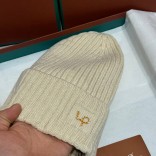 Шапка Loro Piana premium logo-embroidered - Beige